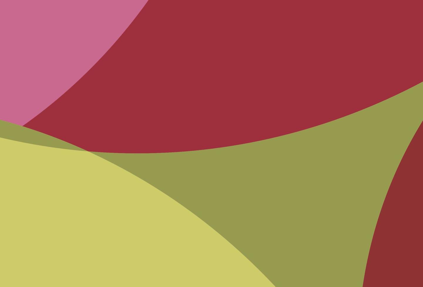 Light Green, Yellow vector background with bent ribbons.