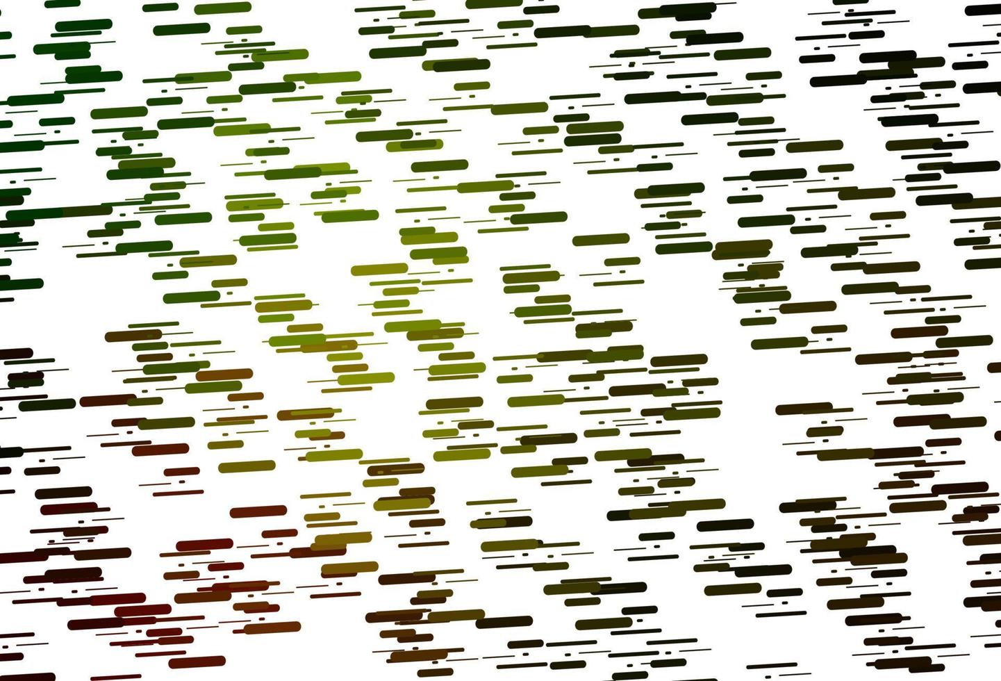 Light Green, Yellow vector backdrop with long lines.