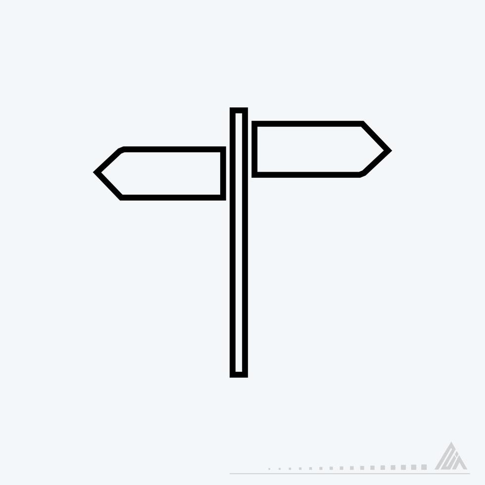 Vector Graphic of - Directions - Line Style