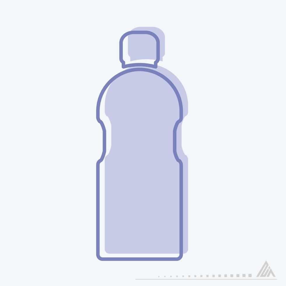 Vector Graphic of - Water Bottle - Twins Style