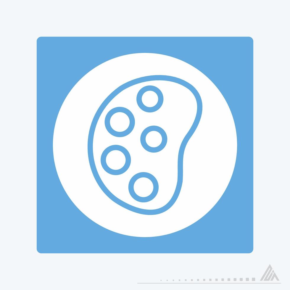 Icon Vector of Color Palette Part 2 - White Moon Style