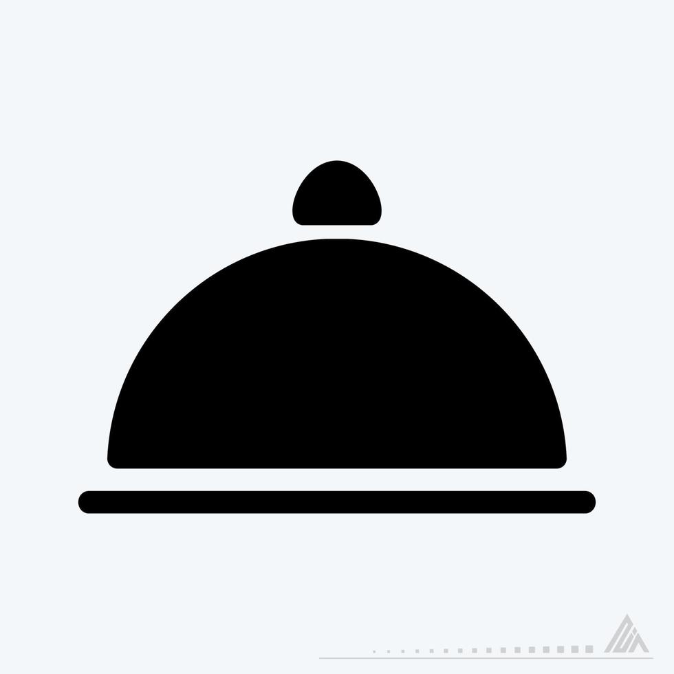 Vector Graphic of - Dinner - Black Style