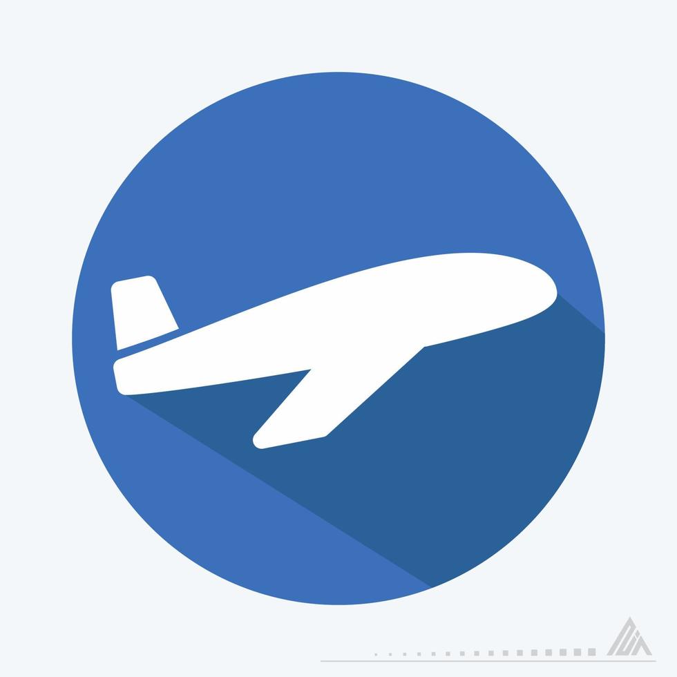 Vector Graphic of - Airplane - Flat Style
