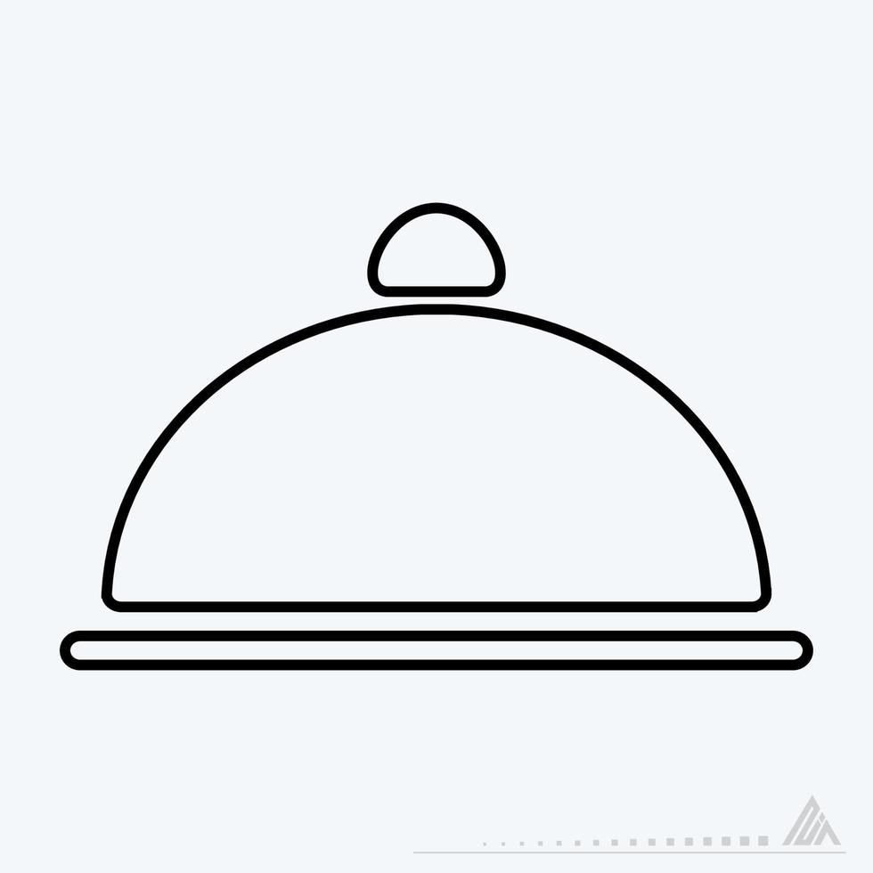 Vector Graphic of - Dinner - Line Style