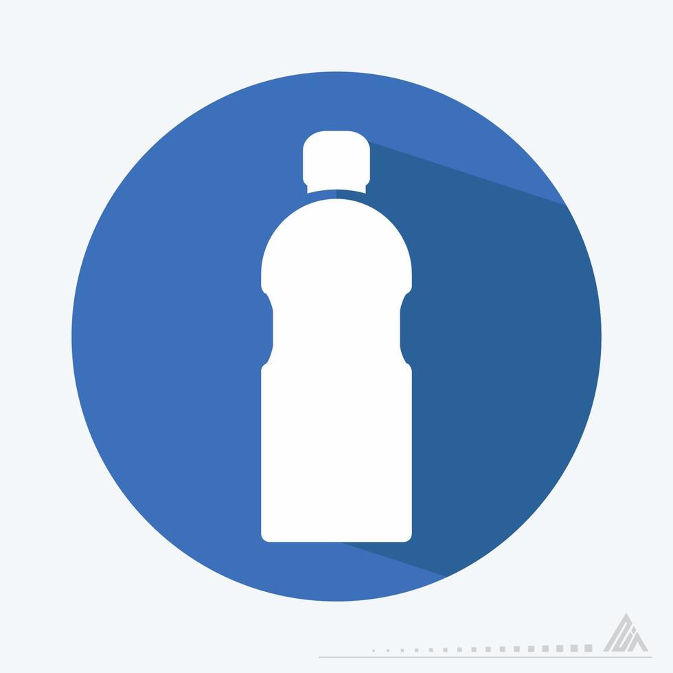 Vector Graphic of - Water Bottle - Flat Style