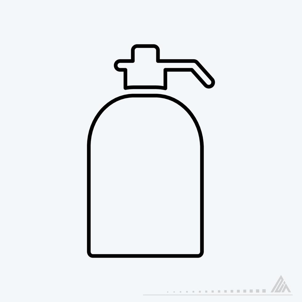 Vector Graphic of - Hand Wash - Line Style