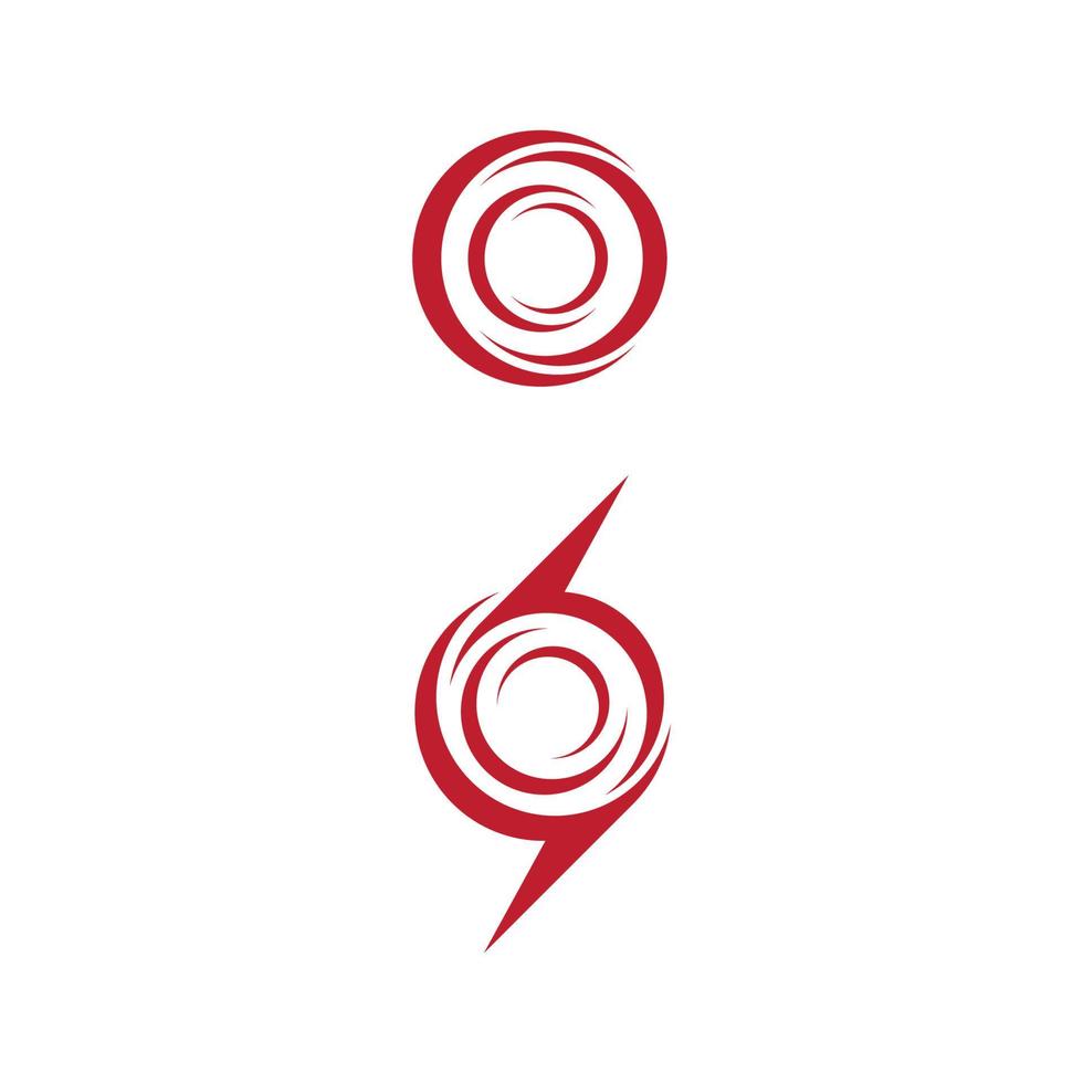 Circle techno vector icon design
