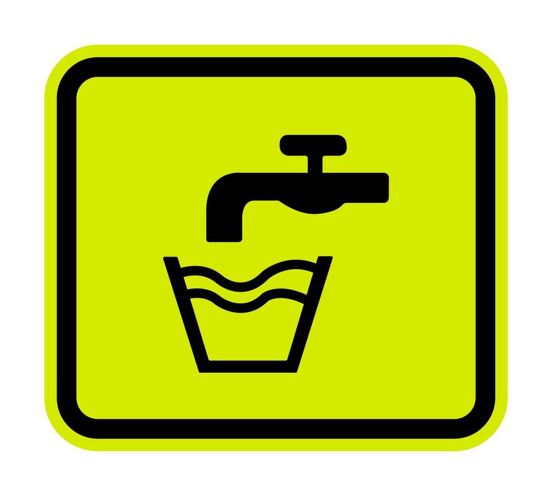 Not Drinking Water Symbol Sign Isolate On White Background,Vector Illustration EPS.10 vector