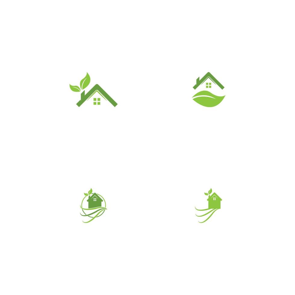 green home  vector template