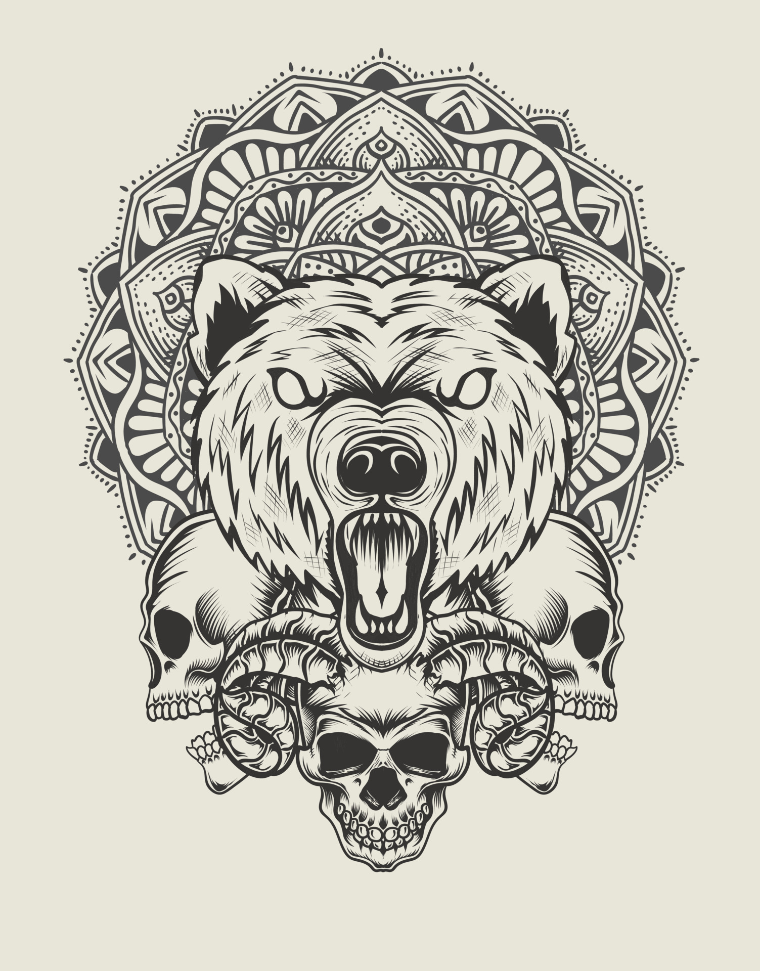 25 Striking Bear Tattoos  SloDive