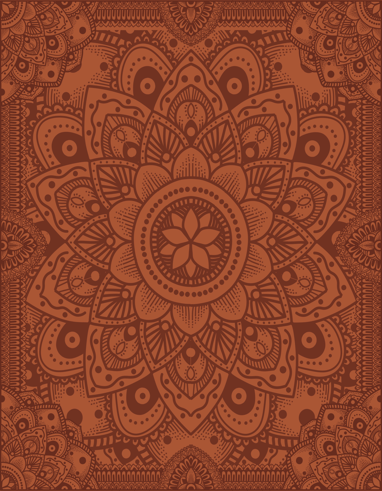 illustration vector mandala ornament background 3612067 Vector Art at ...