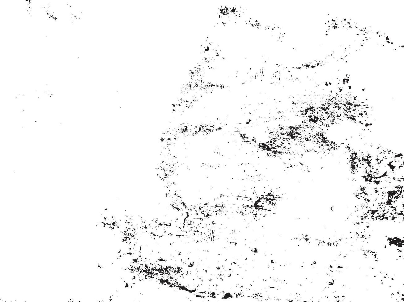 Rust and dirt overlay black and white texture vector