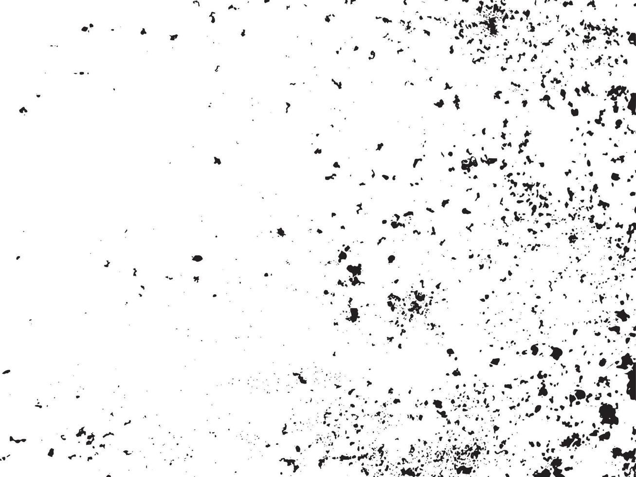 Rust and dirt overlay black and white texture vector