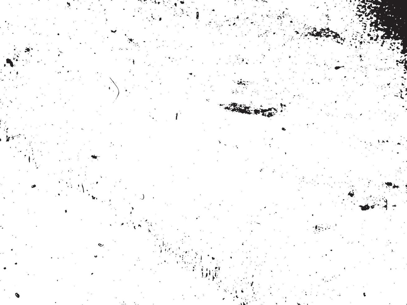 Rust and dirt overlay black and white texture vector