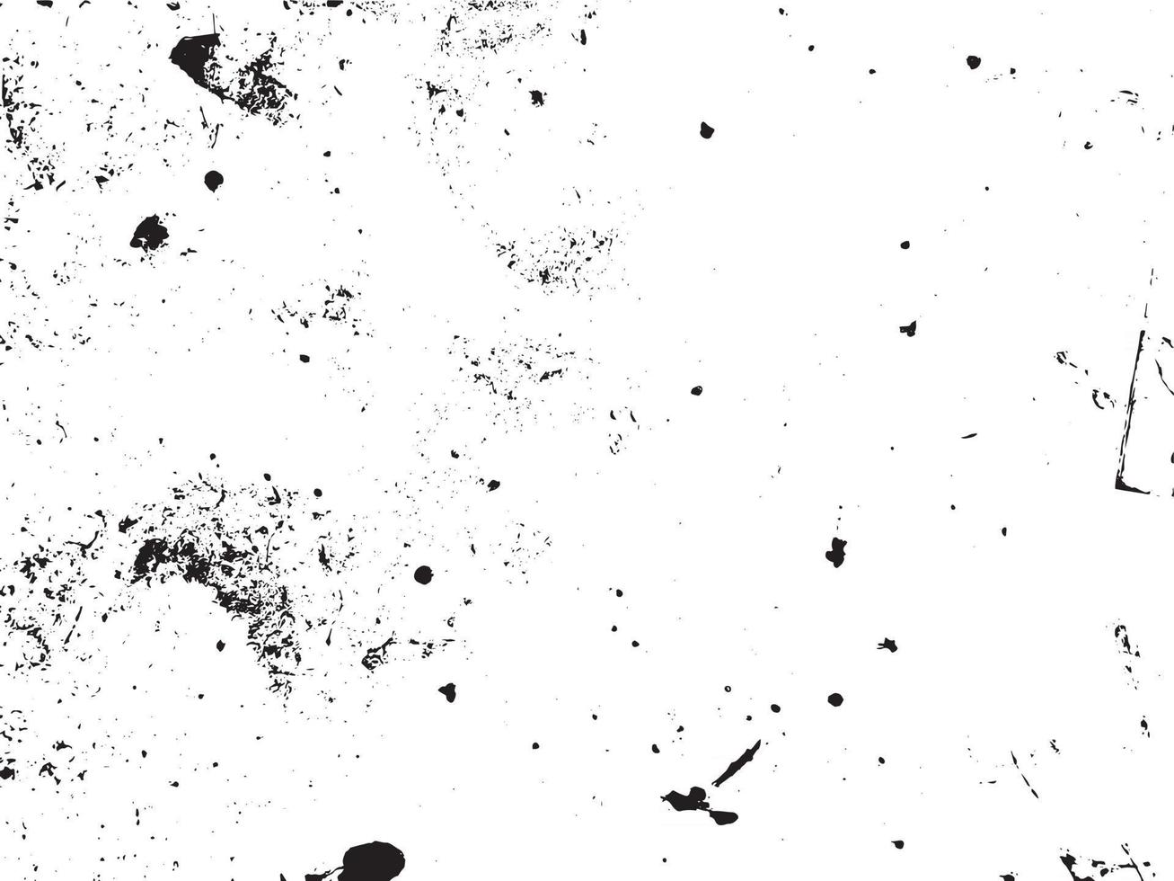 Rust and dirt overlay black and white texture vector