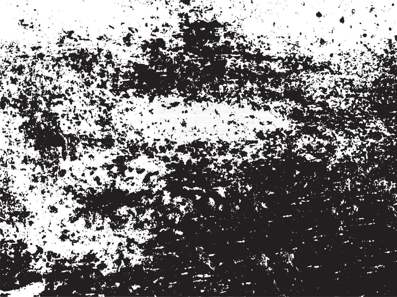 Rust and dirt overlay black and white texture vector