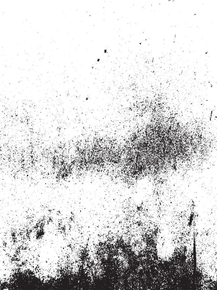 textura de hierro oxidado. óxido y suciedad superposición de textura en blanco y negro. vector