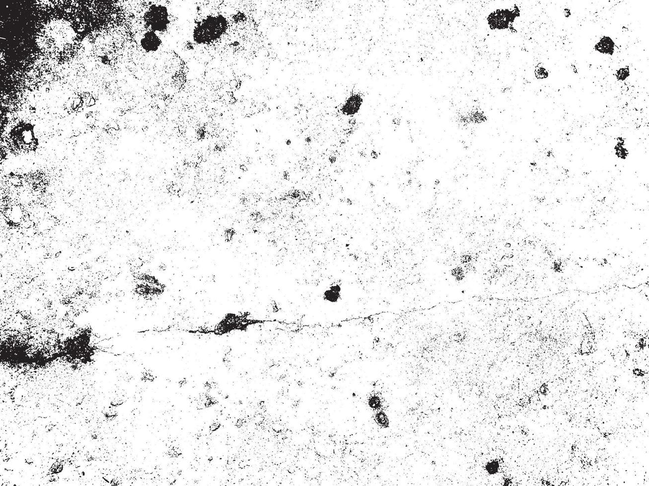 Cement overlay black and white texture vector