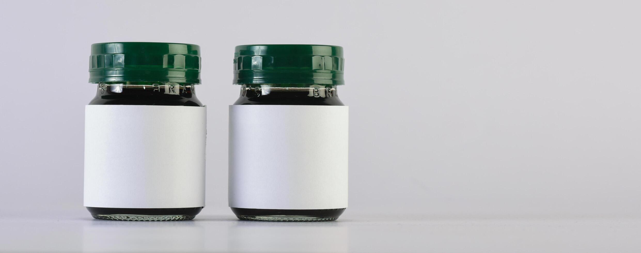 Empty bottle cream moisturizer lotion photo