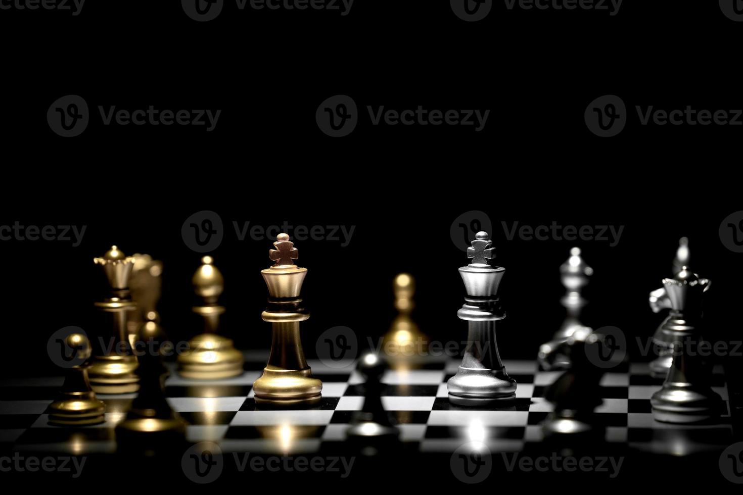 chess board game for competition and strategy photo