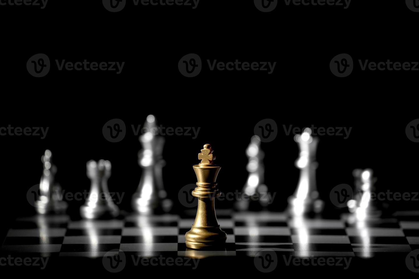 chess board game for competition and strategy photo