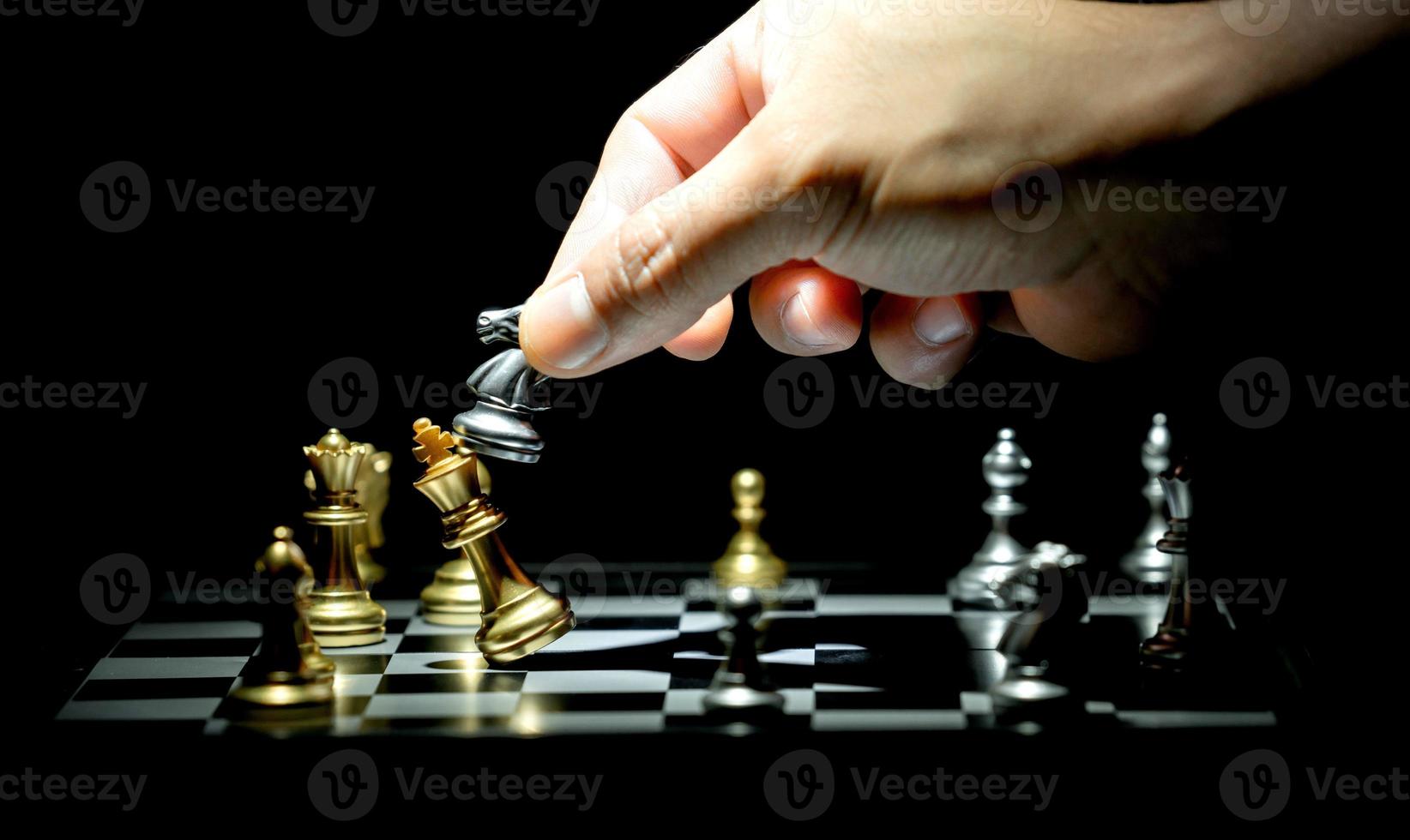 chess board game for competition and strategy photo