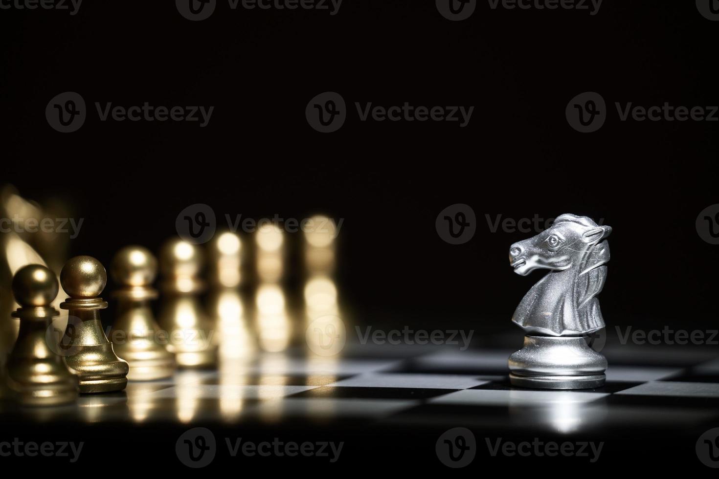 chess board game for competition and strategy photo