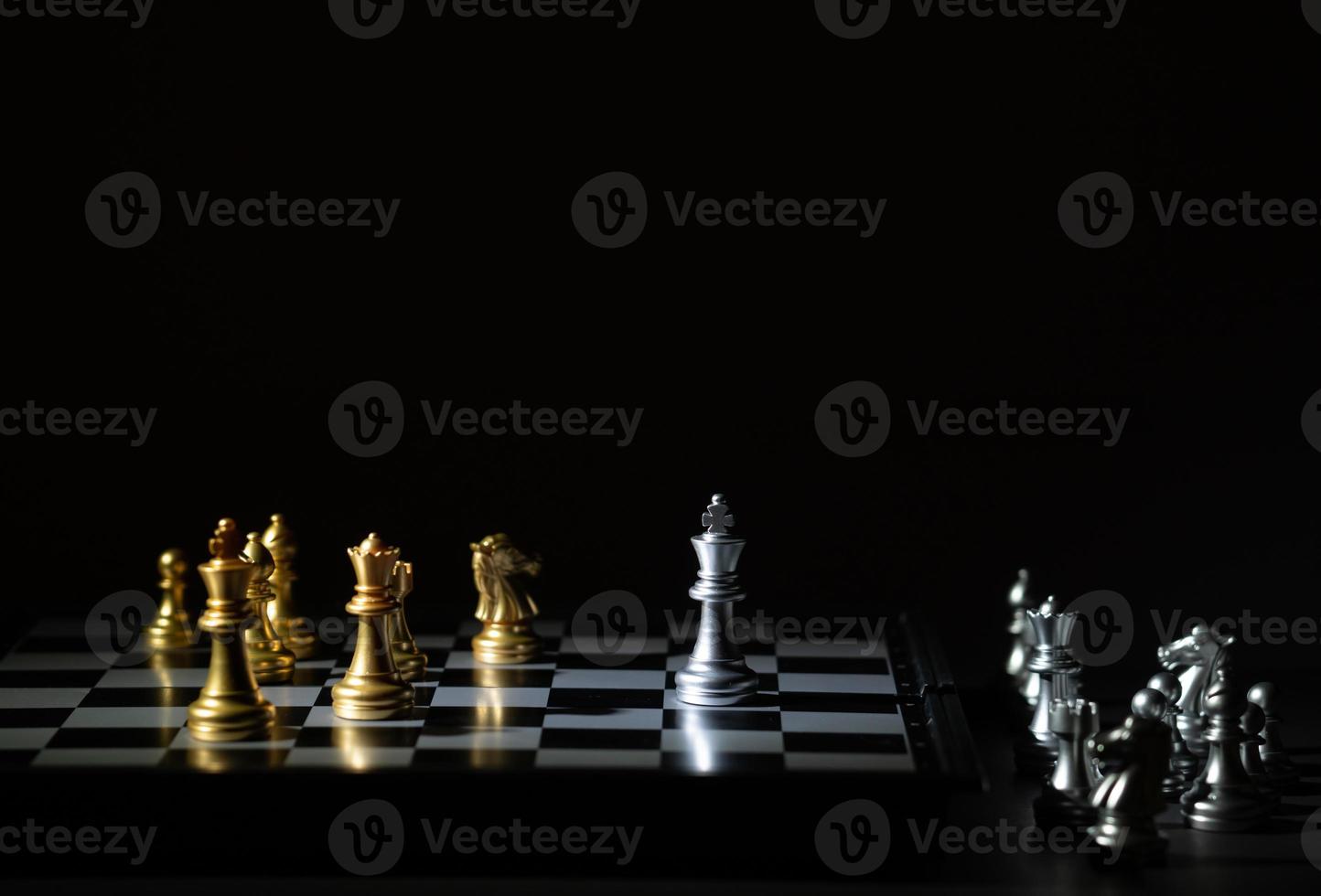 chess board game for competition and strategy photo
