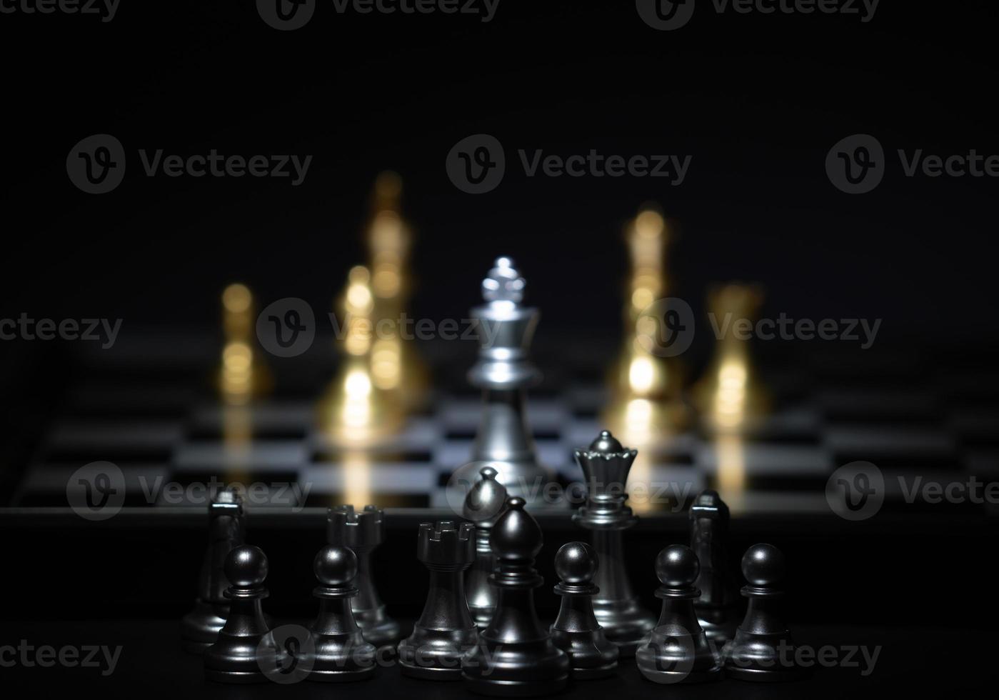 chess board game for competition and strategy photo