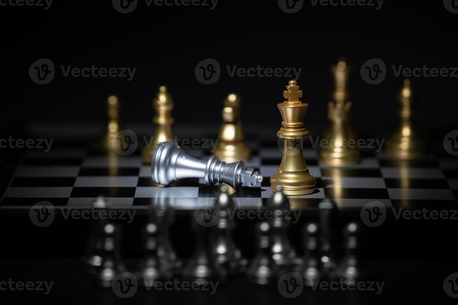 chess board game for competition and strategy photo