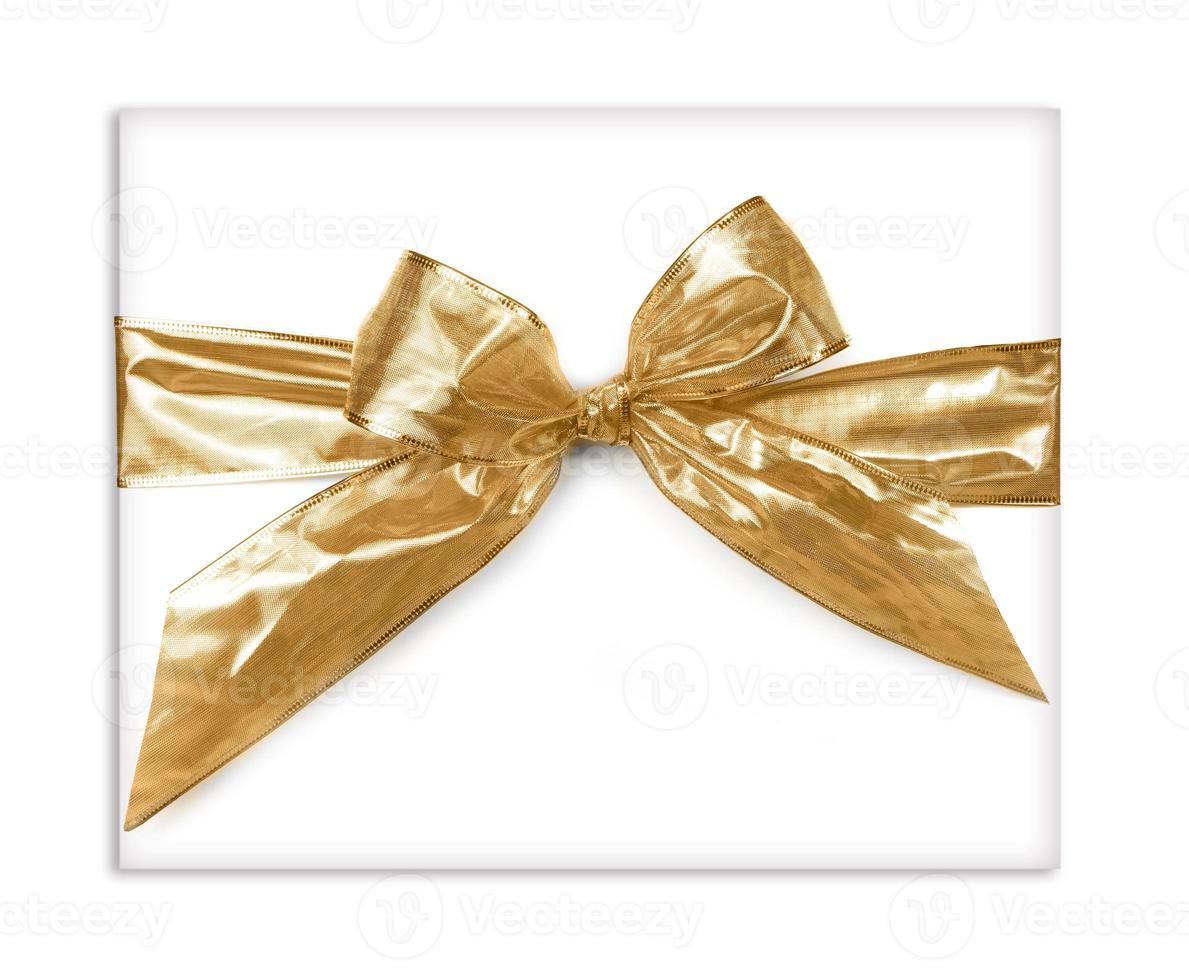 Gold Bow Present photo