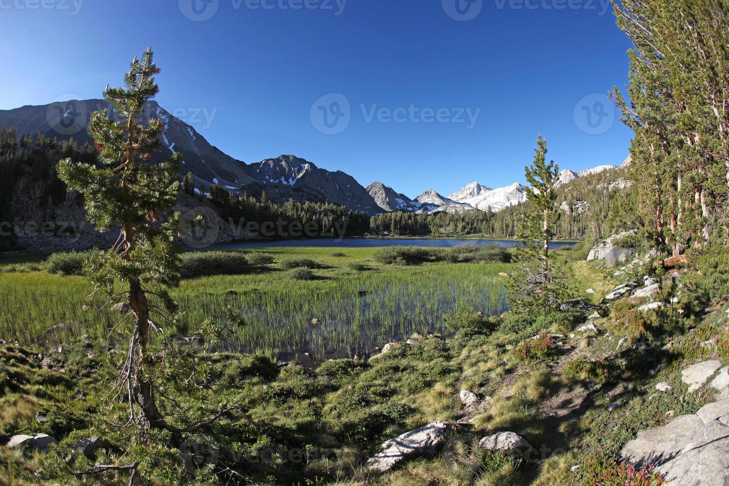 Eastern Sierras at Heart Lake photo