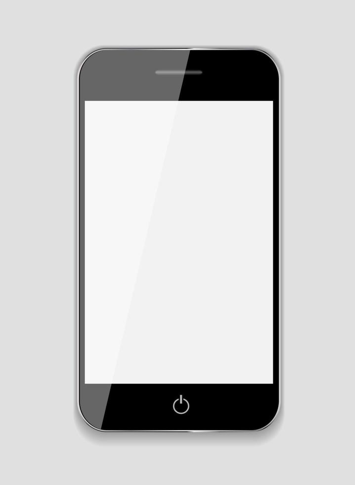 teléfono móvil de diseño abstracto. ilustración vectorial vector