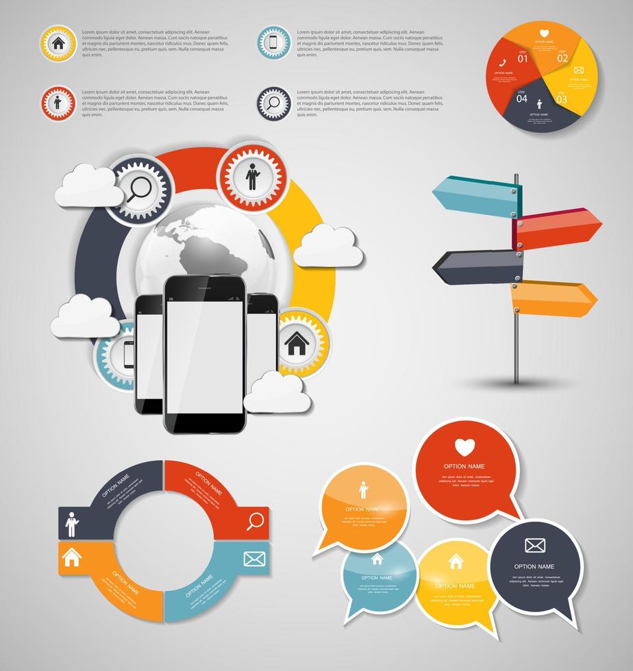 Infographic Templates for Business Vector Illustration. EPS10