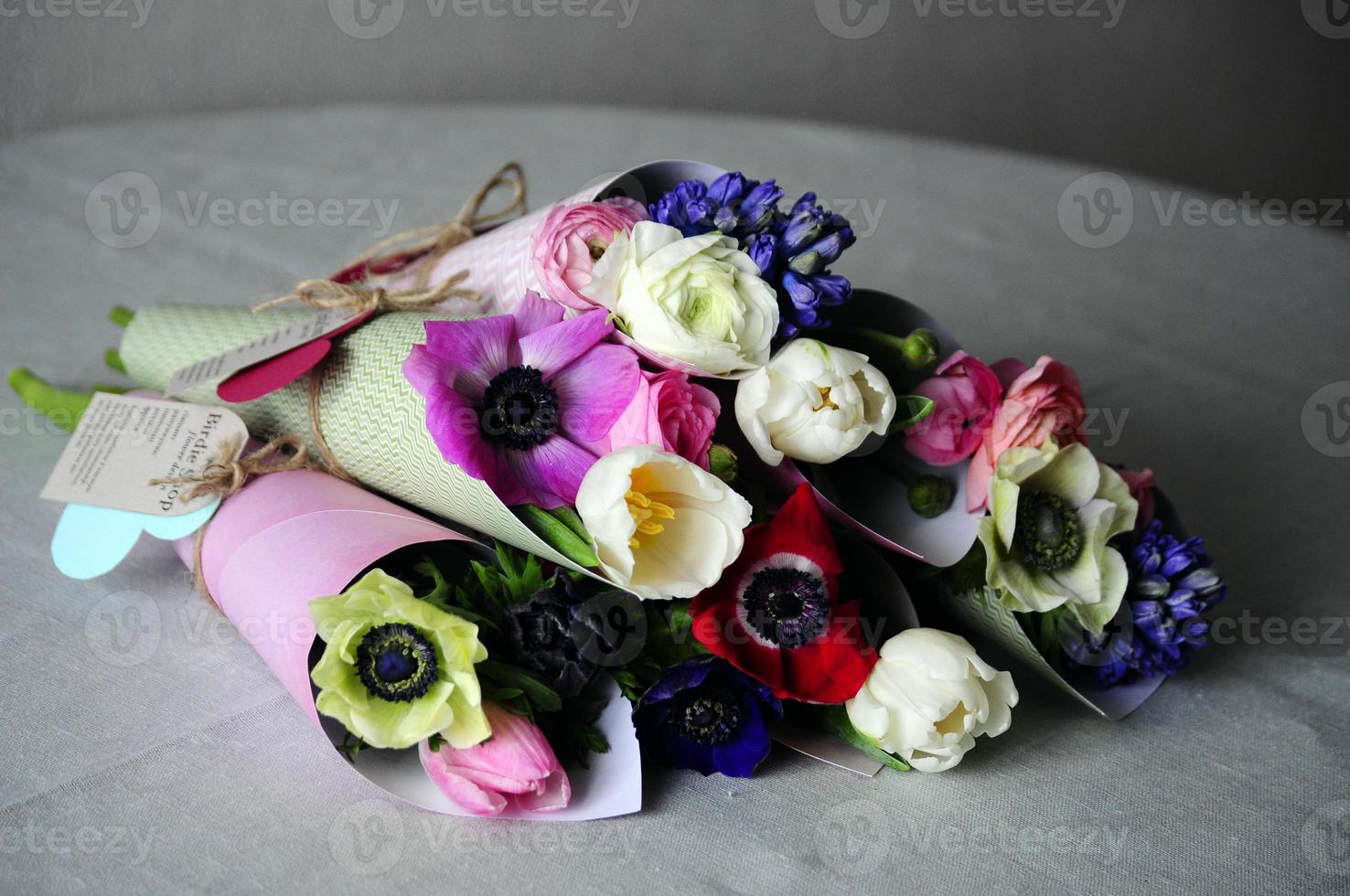 Flower arrangement bouquet photo