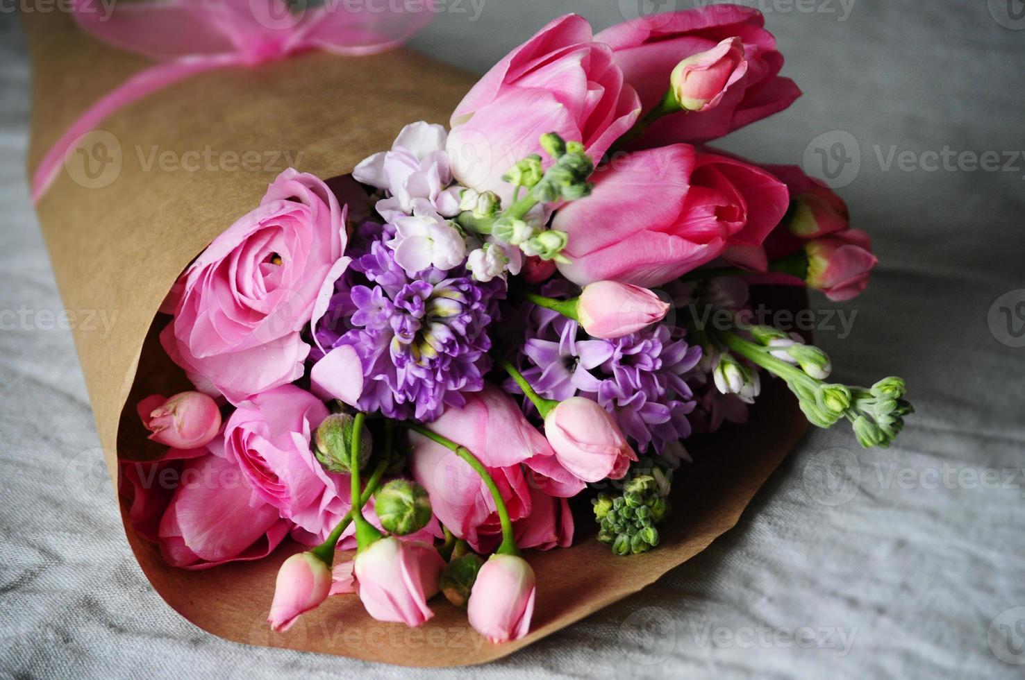 Flower arrangement bouquet photo