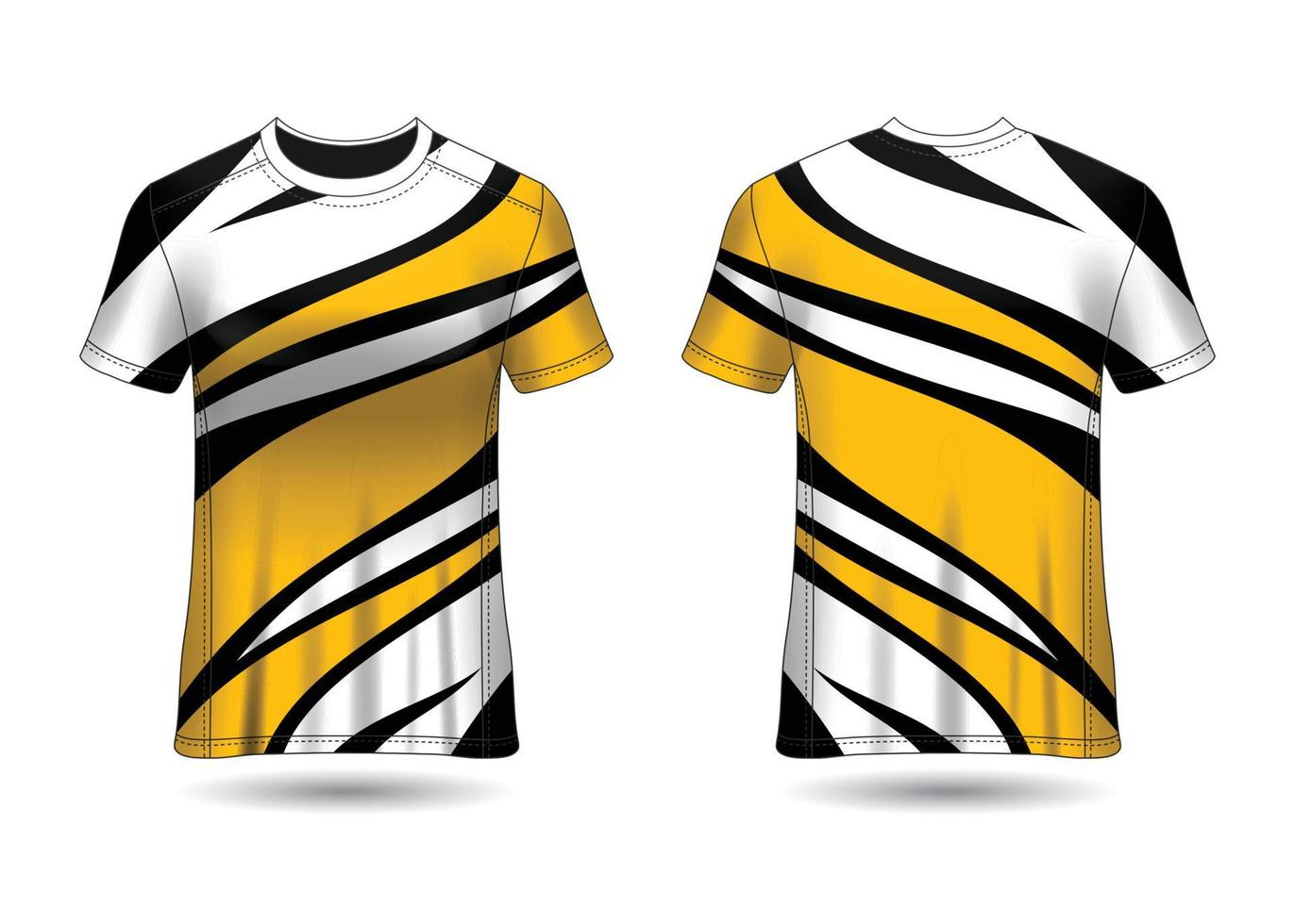 diseño de camiseta deportiva. maillot de carreras para club vector