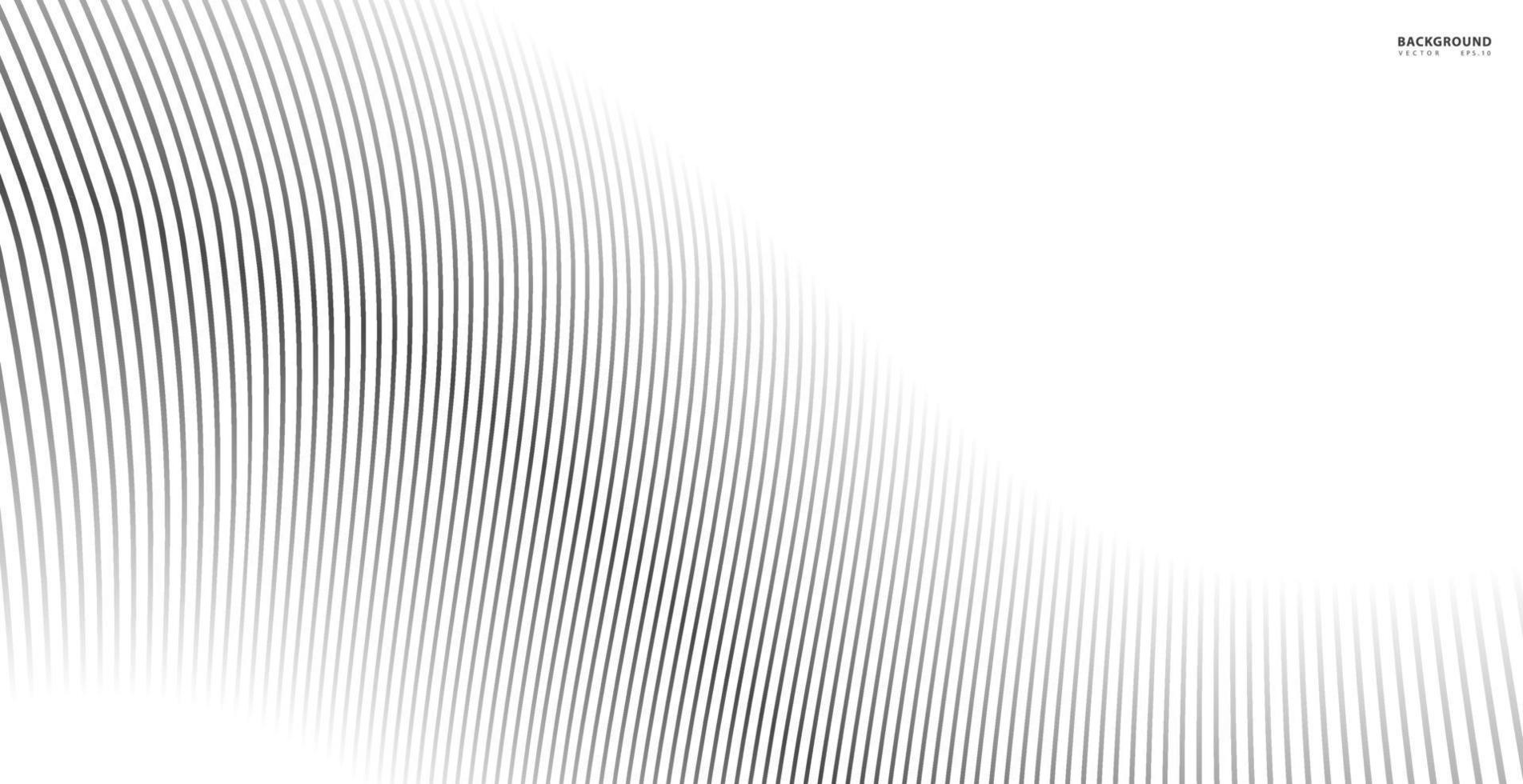 Patrón de líneas y ondas blancas grises abstractas para sus ideas, textura de fondo de plantilla vector