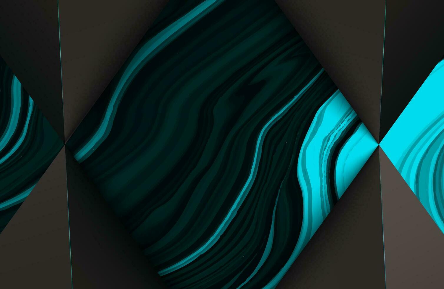 Textura de fondo de mármol azul abstracto con forma geométrica vector