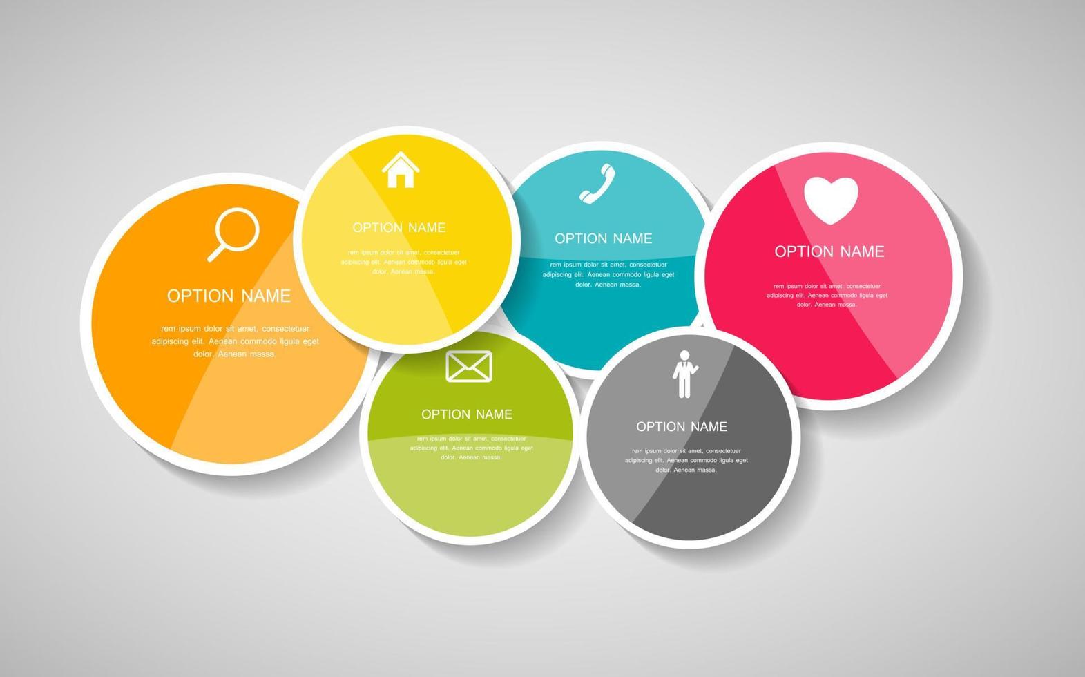 Infographic business template vector illustration