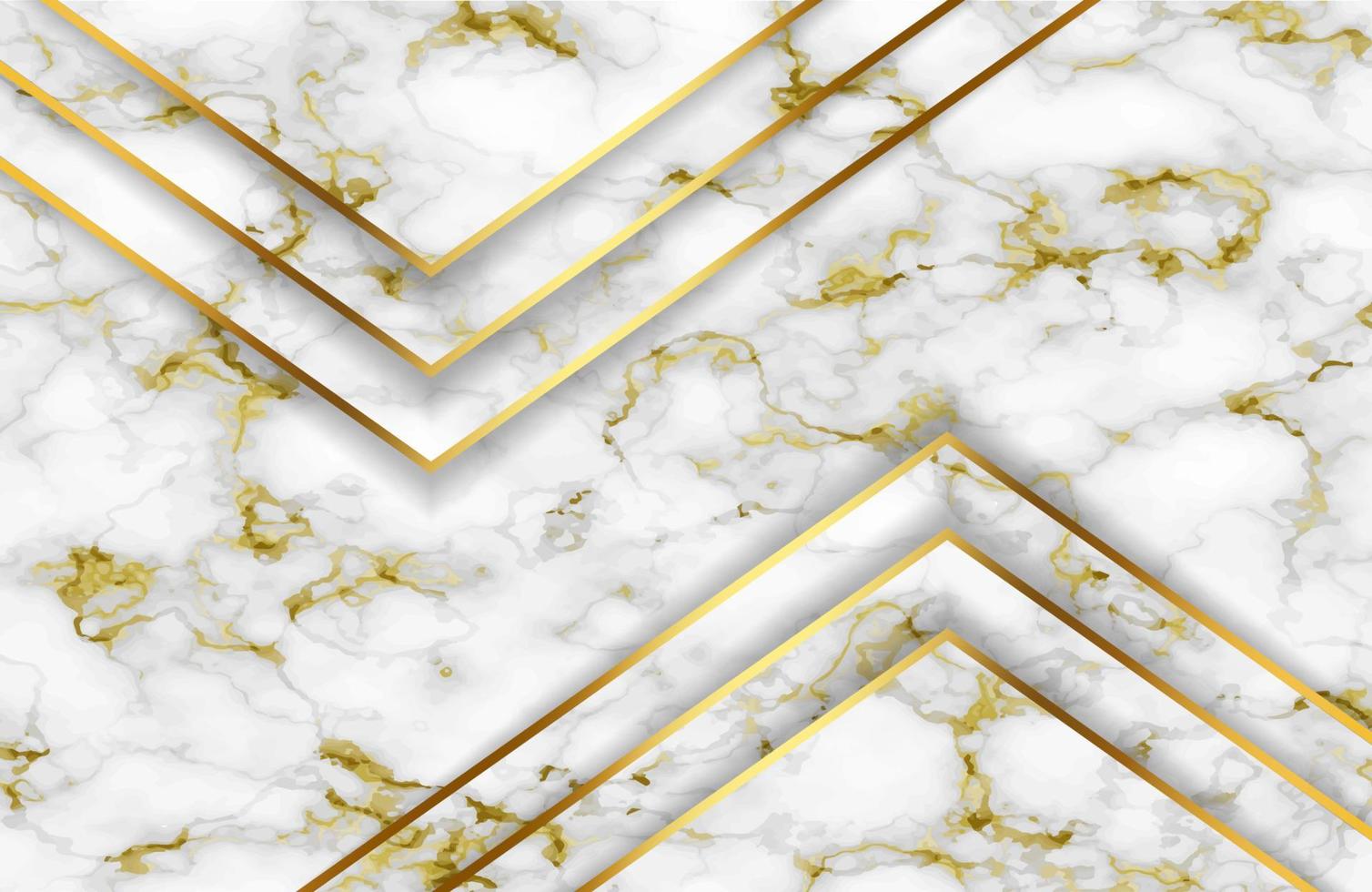 Luxury White Gold Marble texture background vector