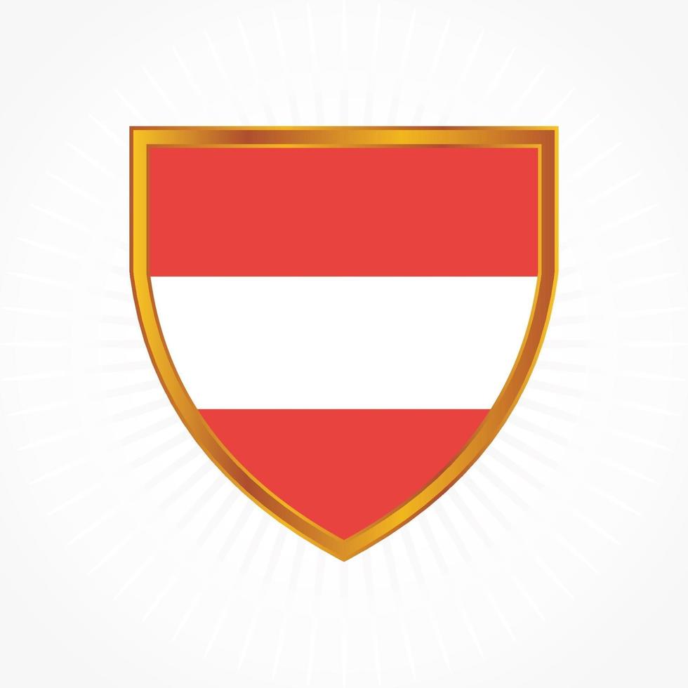 Austria Flag Vector Design