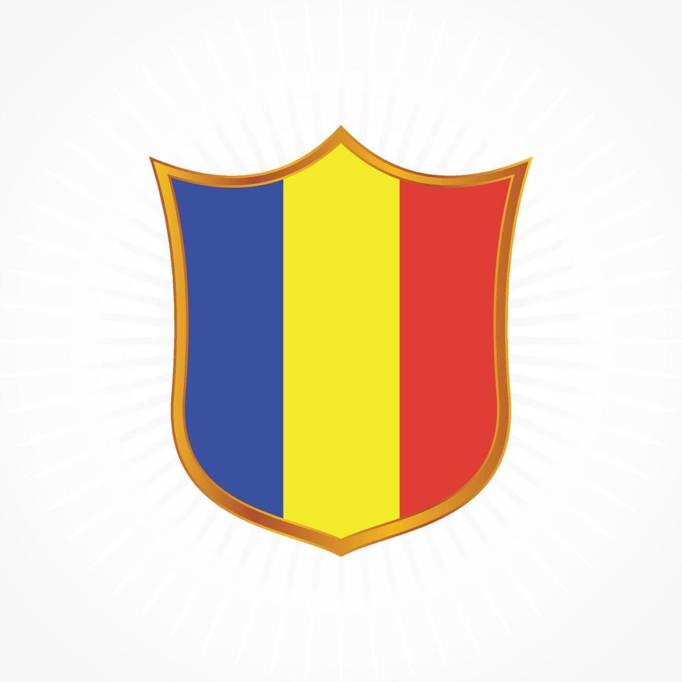 Romania Flag Vector Design