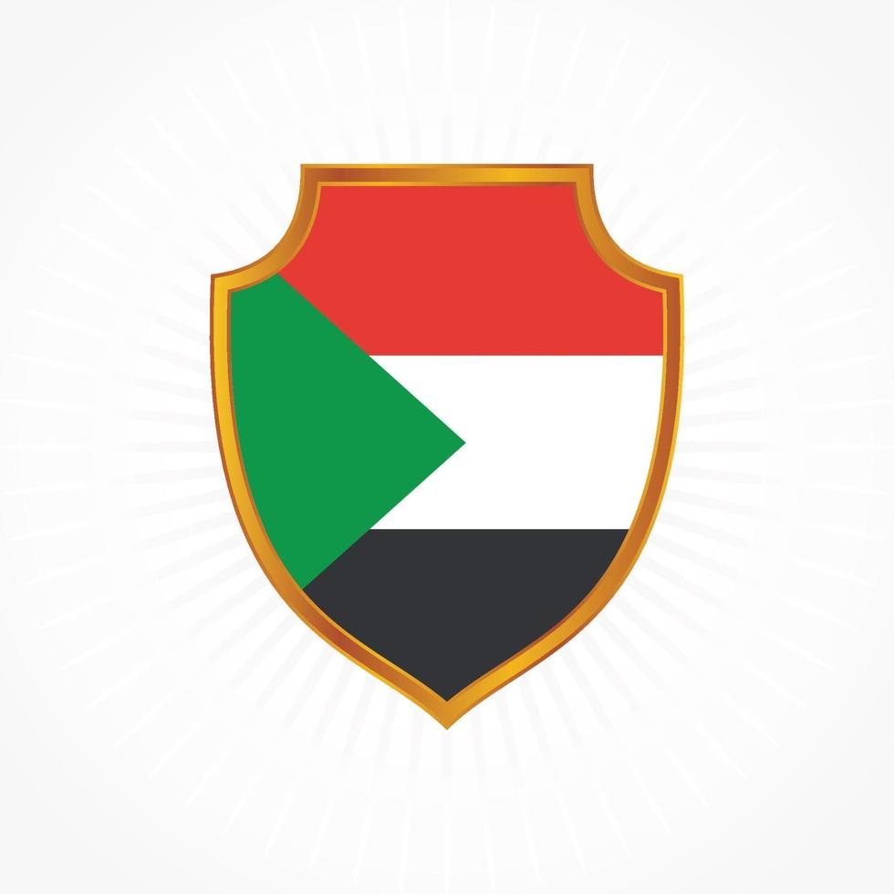 Sudan Flag PNG free vector