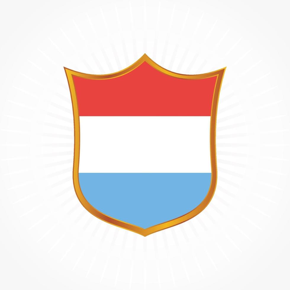 Luxembourg Flag PNG free vector