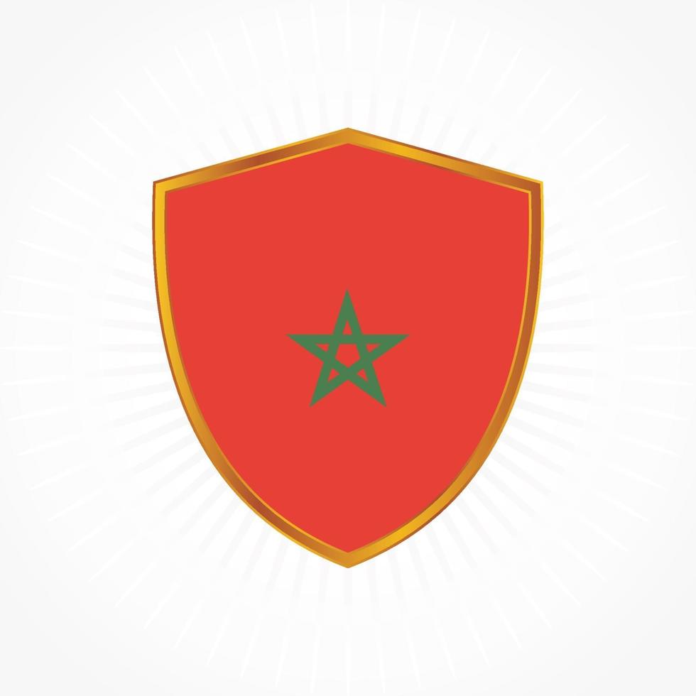 Morocco Flag PNG free vector