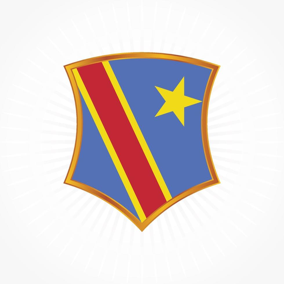 Republic Congo Flag Vector Design