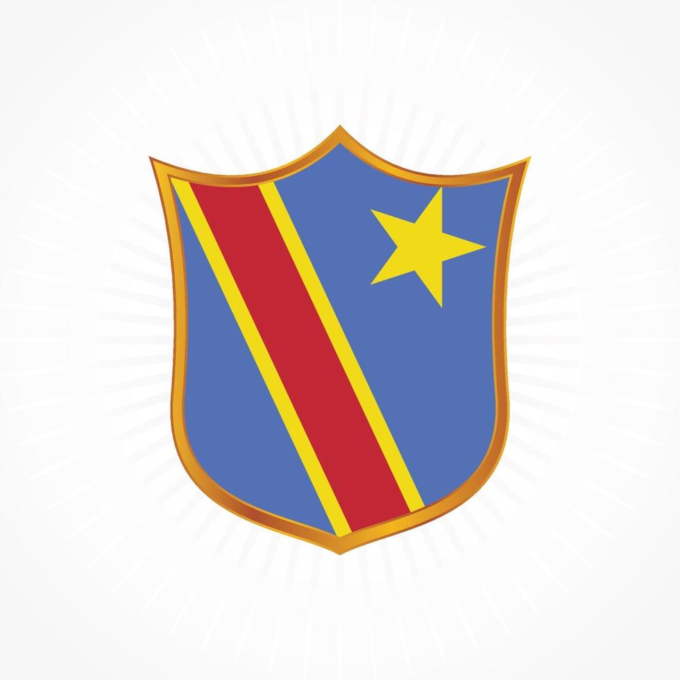 Republic Congo Flag Vector Design