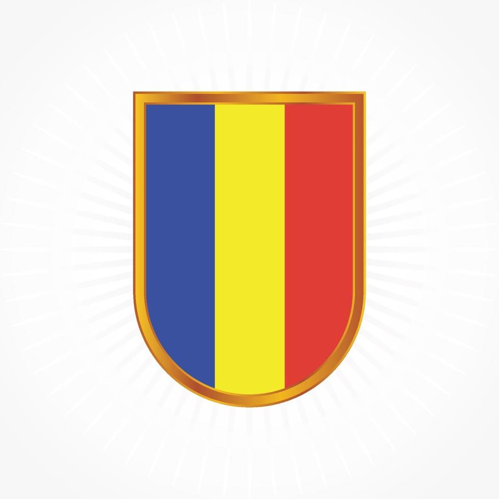 Romania Flag Vector Design