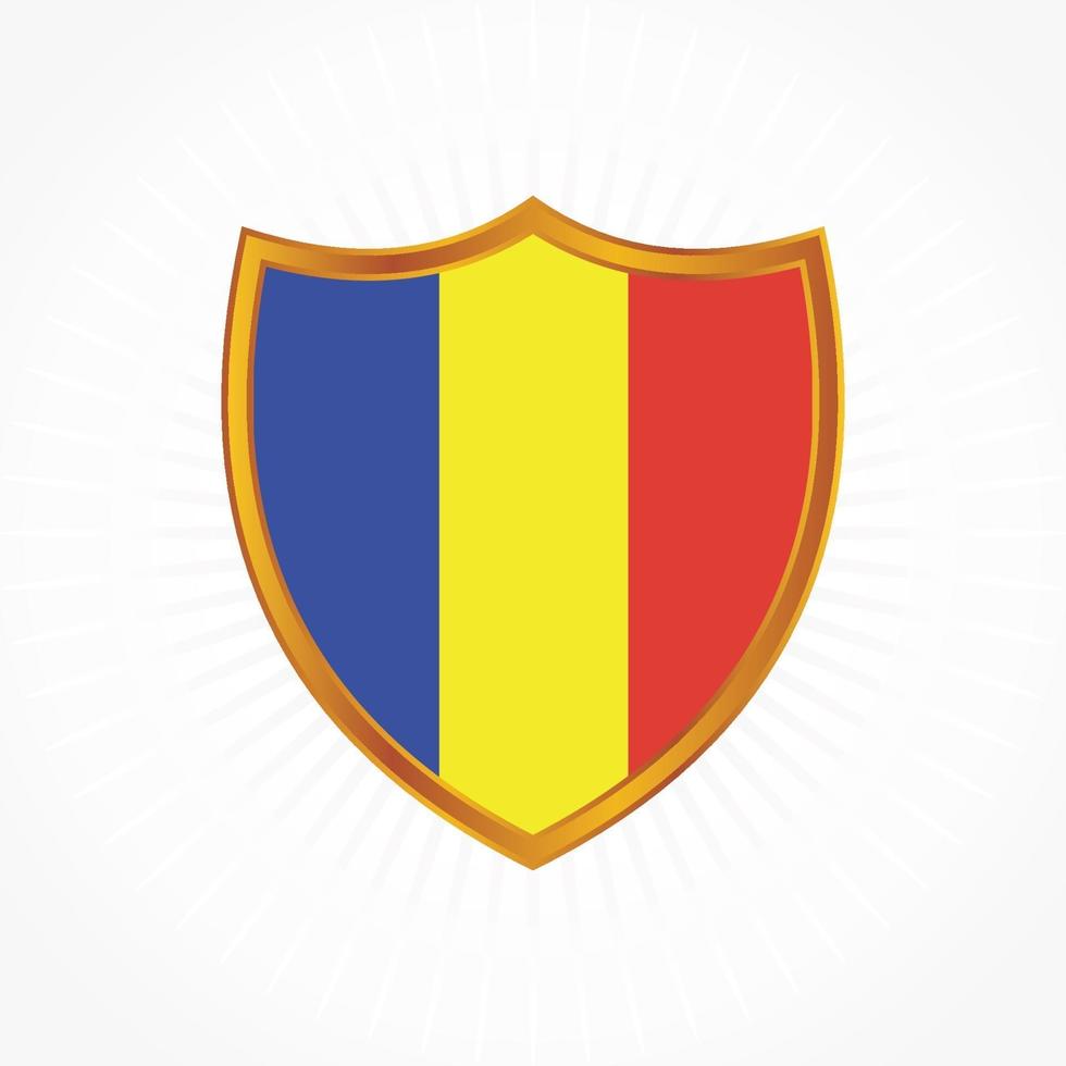 Romania Flag Vector Design